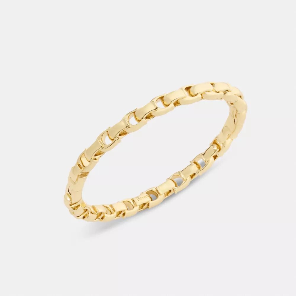 Kenmerkende schakelarmband met scharnier