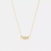 Ketting met gemengde rondelle-hangers