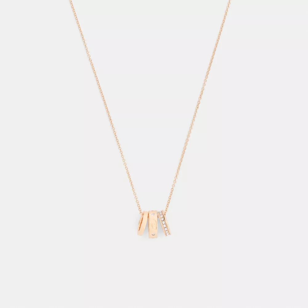 Ketting met herhalende C-rondelles