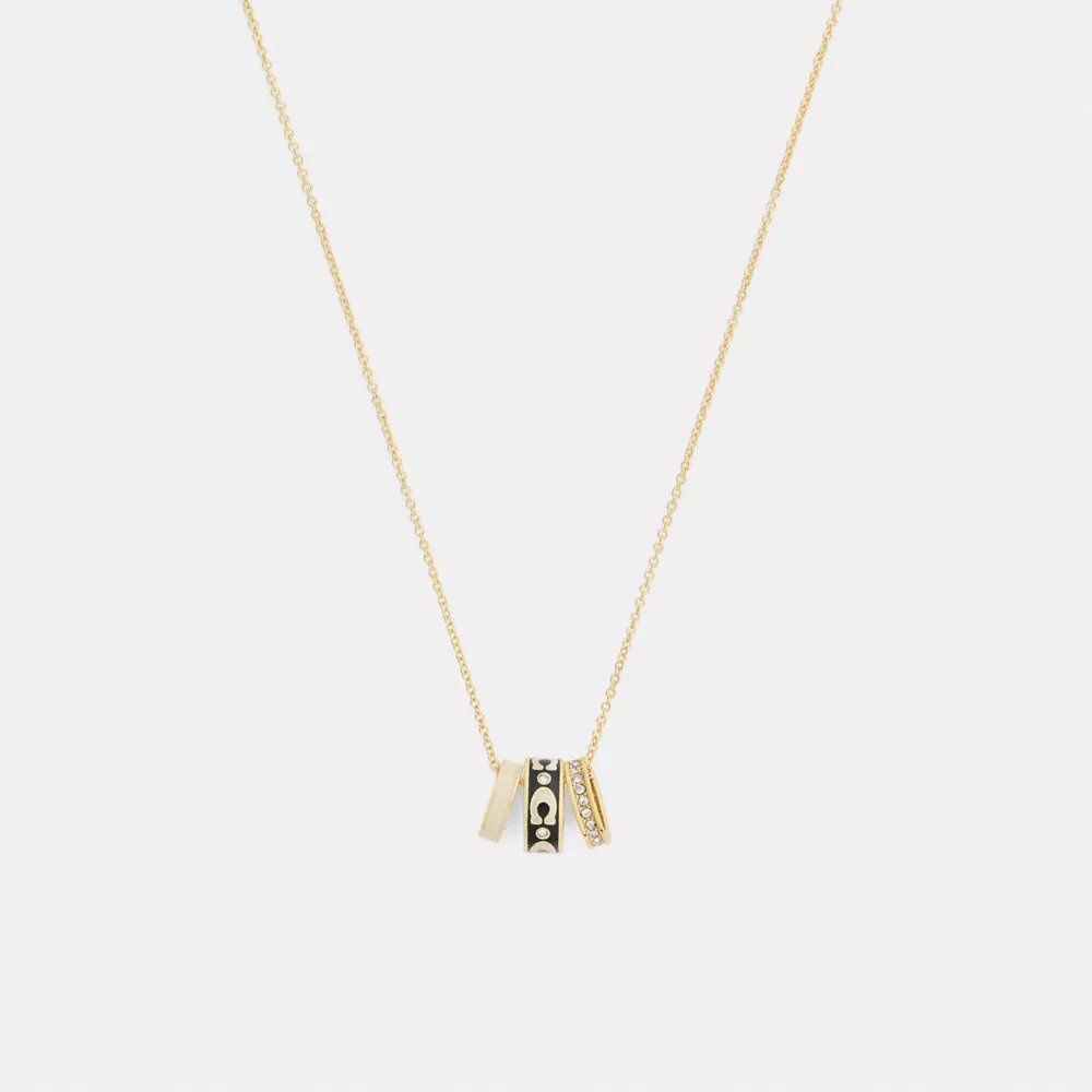 Ketting met herhalende C-rondelles