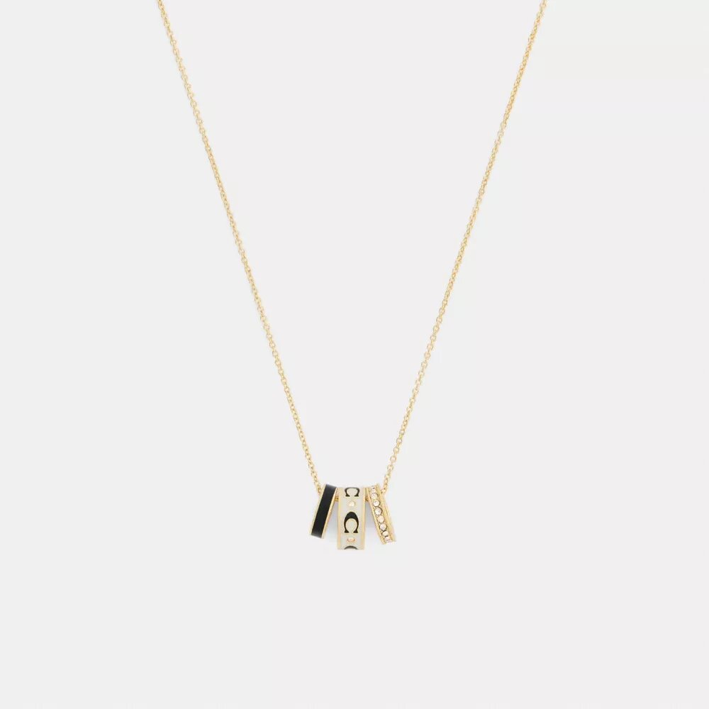 Ketting met herhalende C-rondelles