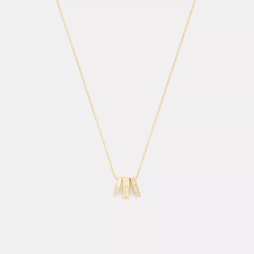 Ketting met herhalende C-rondelles