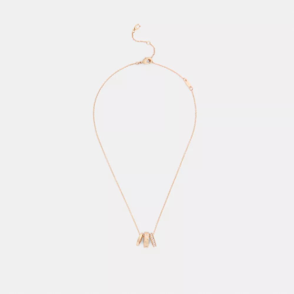 Ketting met herhalende C-rondelles