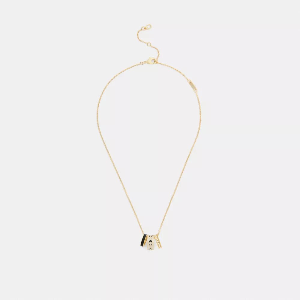 Ketting met herhalende C-rondelles