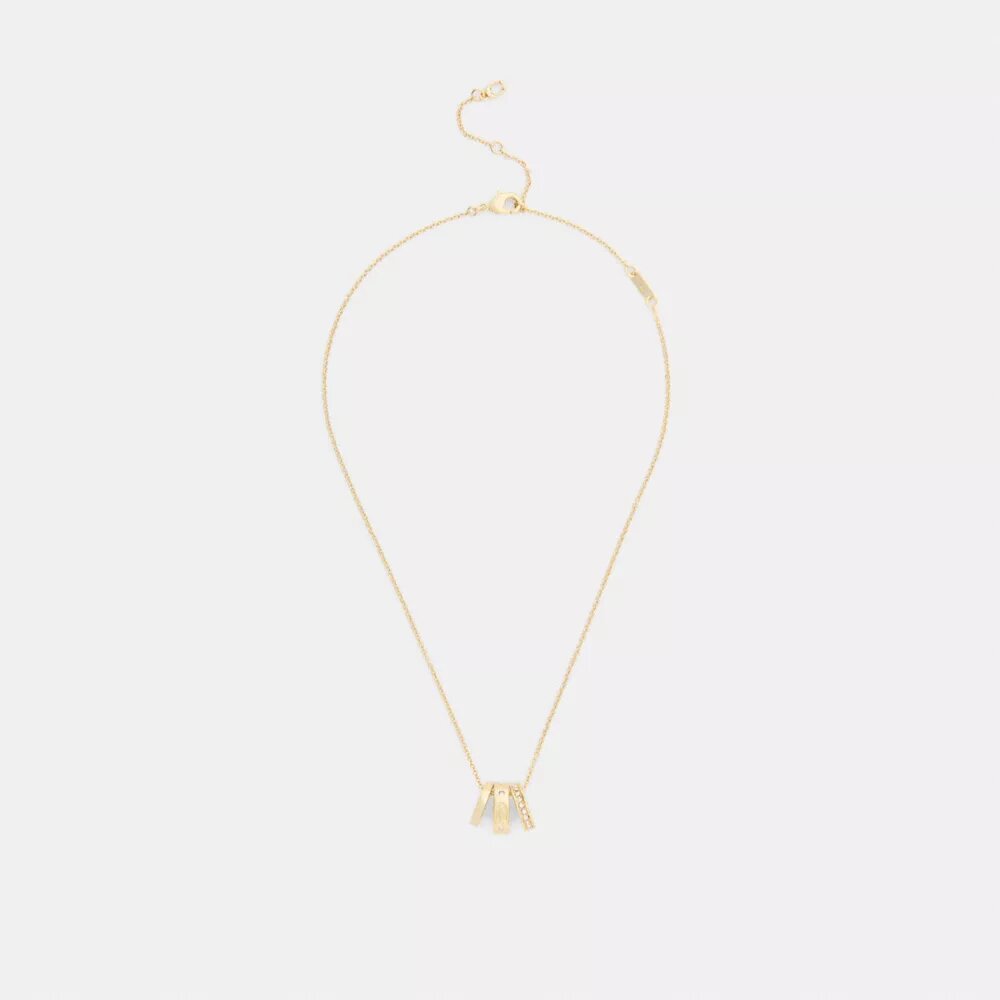 Ketting met herhalende C-rondelles
