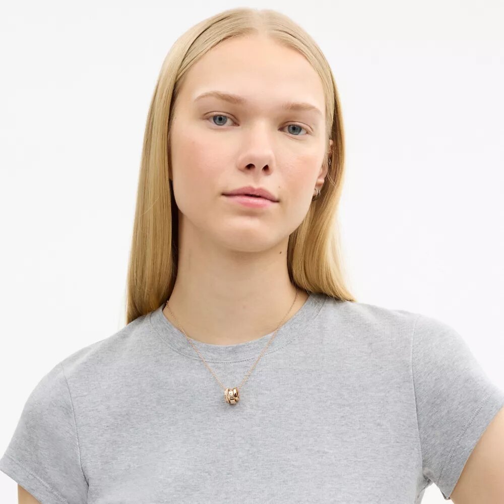 Ketting met herhalende C-rondelles