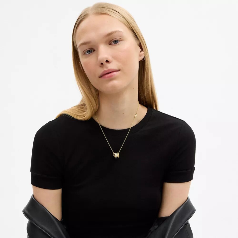 Ketting met herhalende C-rondelles