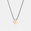 Ketting met kenmerkende hartvormige hanger