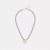Ketting met kenmerkende hartvormige hanger
