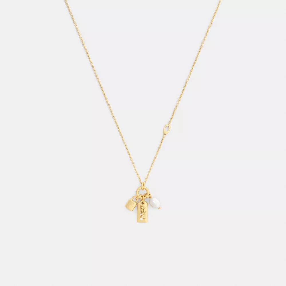 Ketting met parelbedel