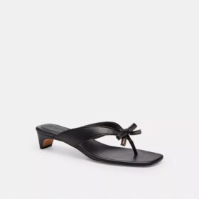 Kitten-hak met strikbandje