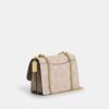 Klare crossbodytas van blokpatroon Signature Canvas