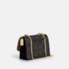 Klare crossbodytas van blokpatroon Signature Canvas