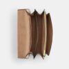 Klare crossbodytas van blokpatroon Signature Canvas