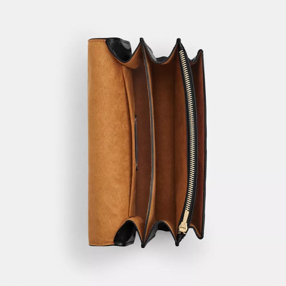 Klare crossbodytas van kenmerkend leer