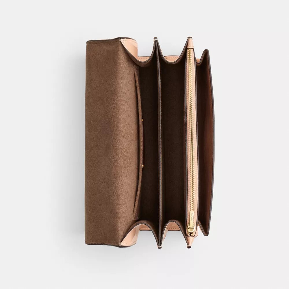Klare crossbodytas van kenmerkend leer