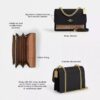 Klare-crossbodytas van Signature Canvas