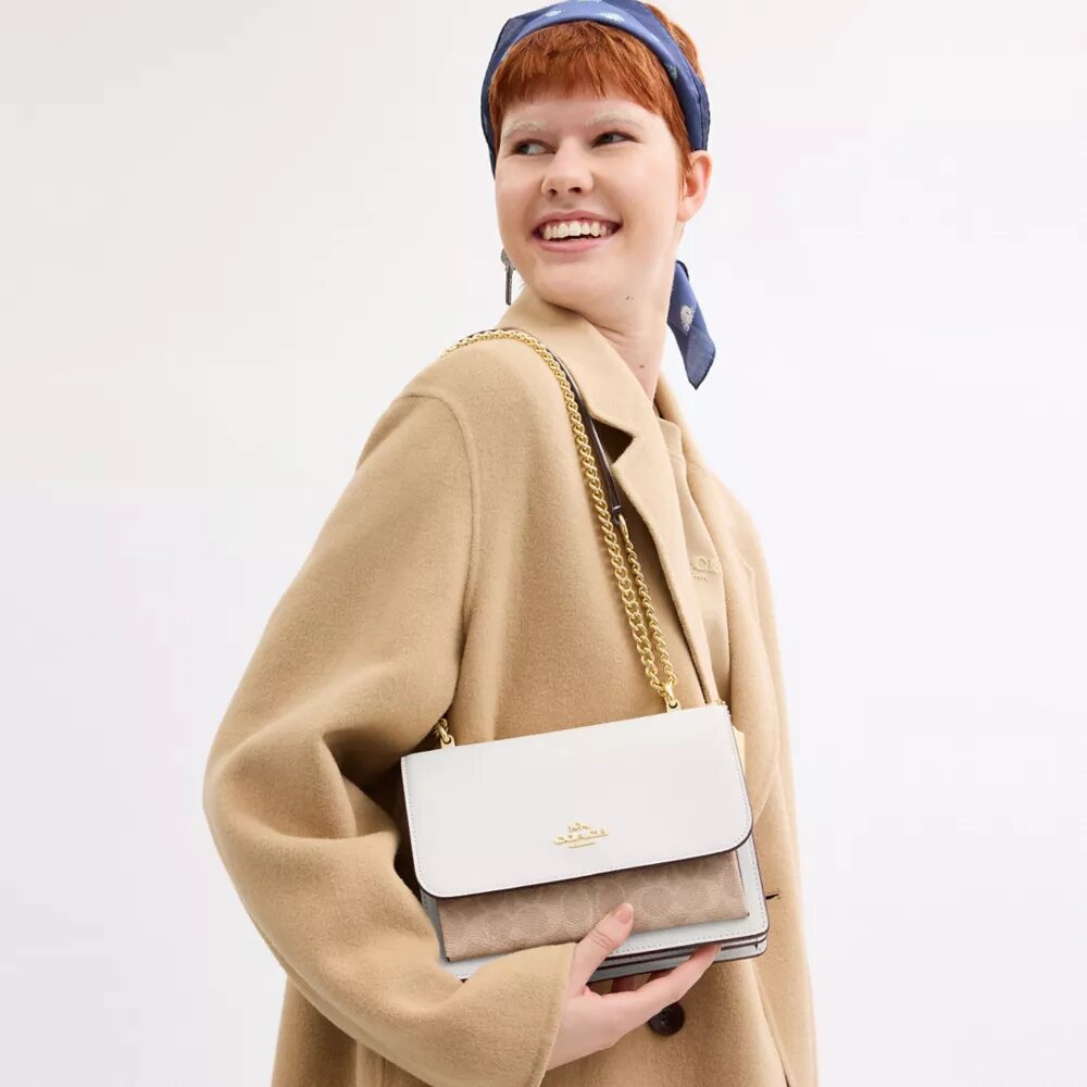 Klare-crossbodytas van Signature Canvas