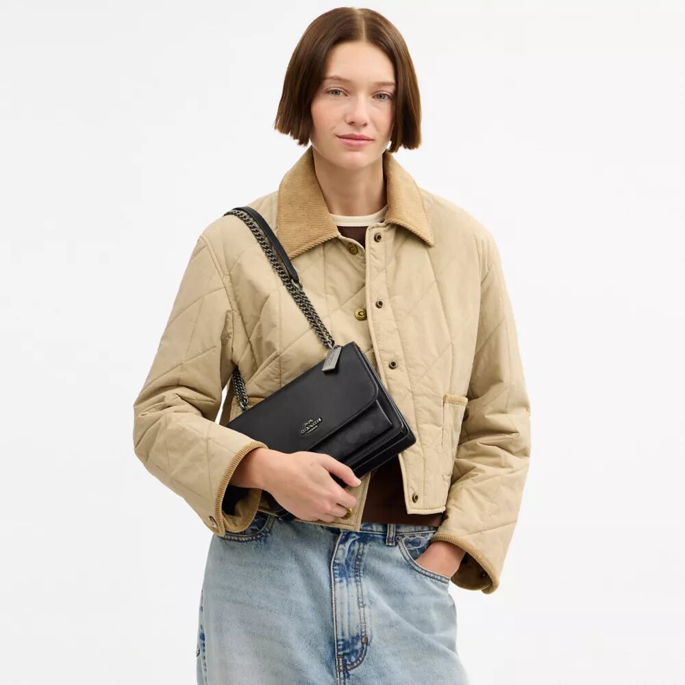 Klare-crossbodytas van Signature Canvas