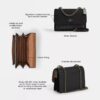 Klare-crossbodytas van Signature Canvas