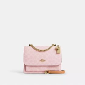 Klare crossbodytas van Signature Canvas met Bedels