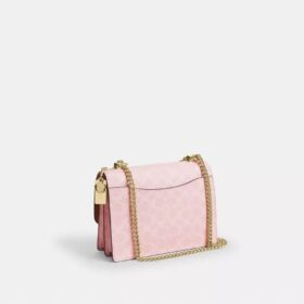 Klare crossbodytas van Signature Canvas met Bedels
