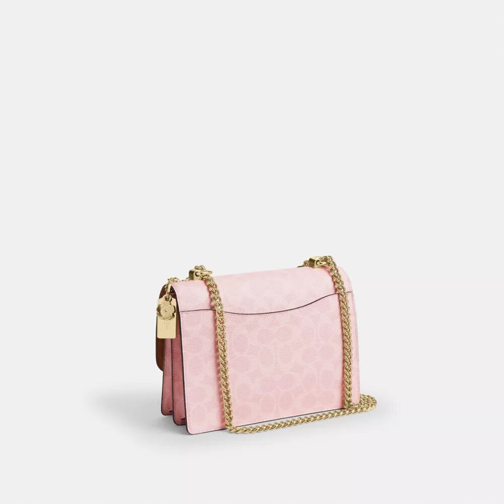 Klare crossbodytas van Signature Canvas met Bedels