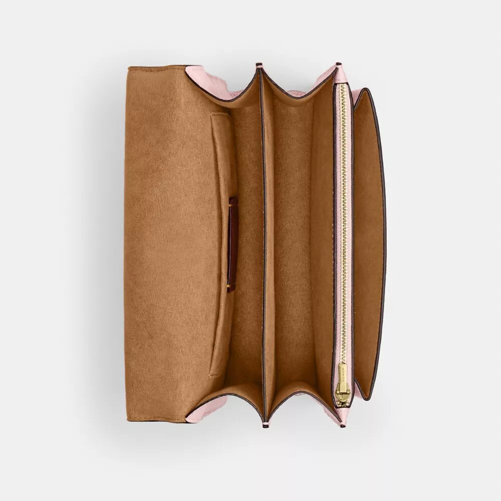 Klare crossbodytas van Signature Canvas met Bedels