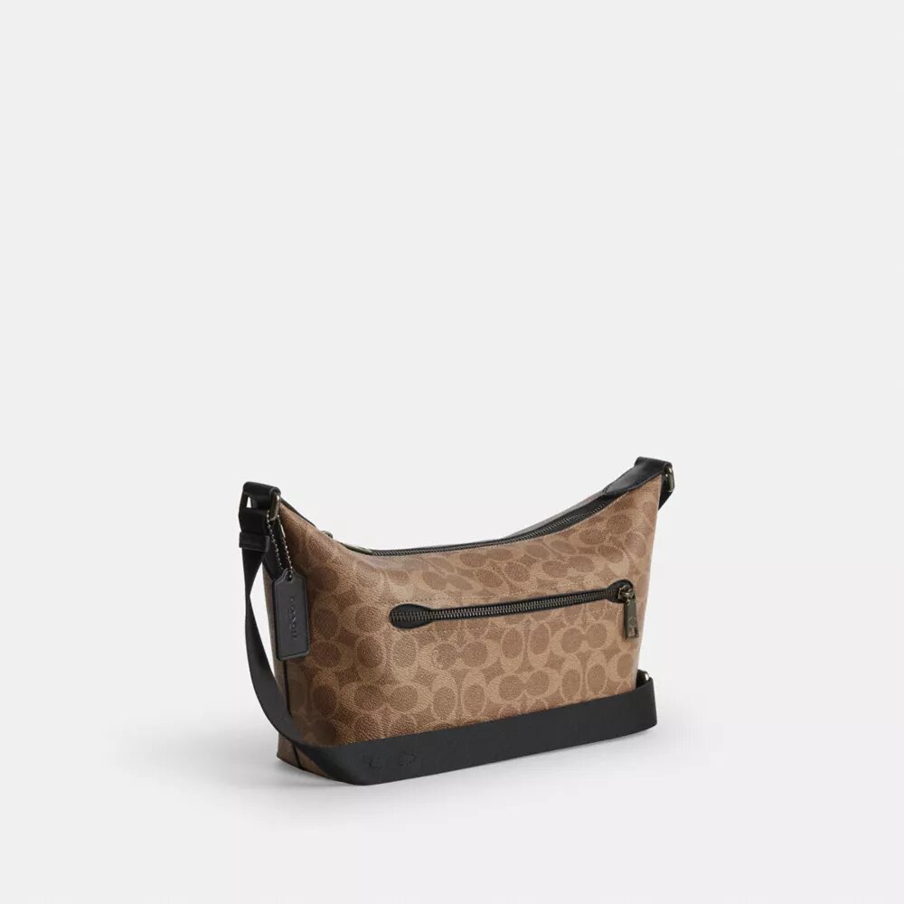 Kleine Finn-crossbodytas met etui van Signature Canvas