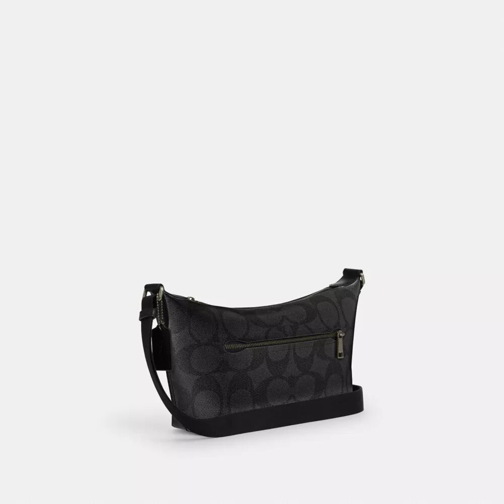 Kleine Finn-crossbodytas met etui van Signature Canvas