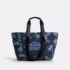 Kleine Tote bag met camouflageprint