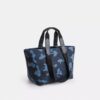 Kleine Tote bag met camouflageprint