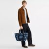 Kleine Tote bag met camouflageprint