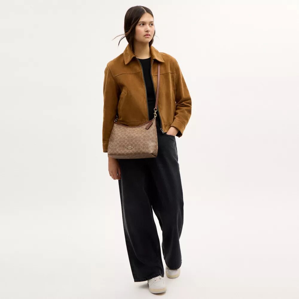 Laurel-schoudertas van Signature Canvas
