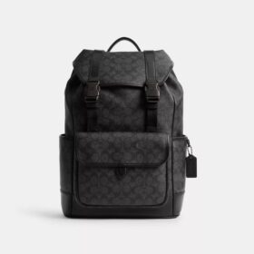 League-rugzak met klep van Signature Canvas