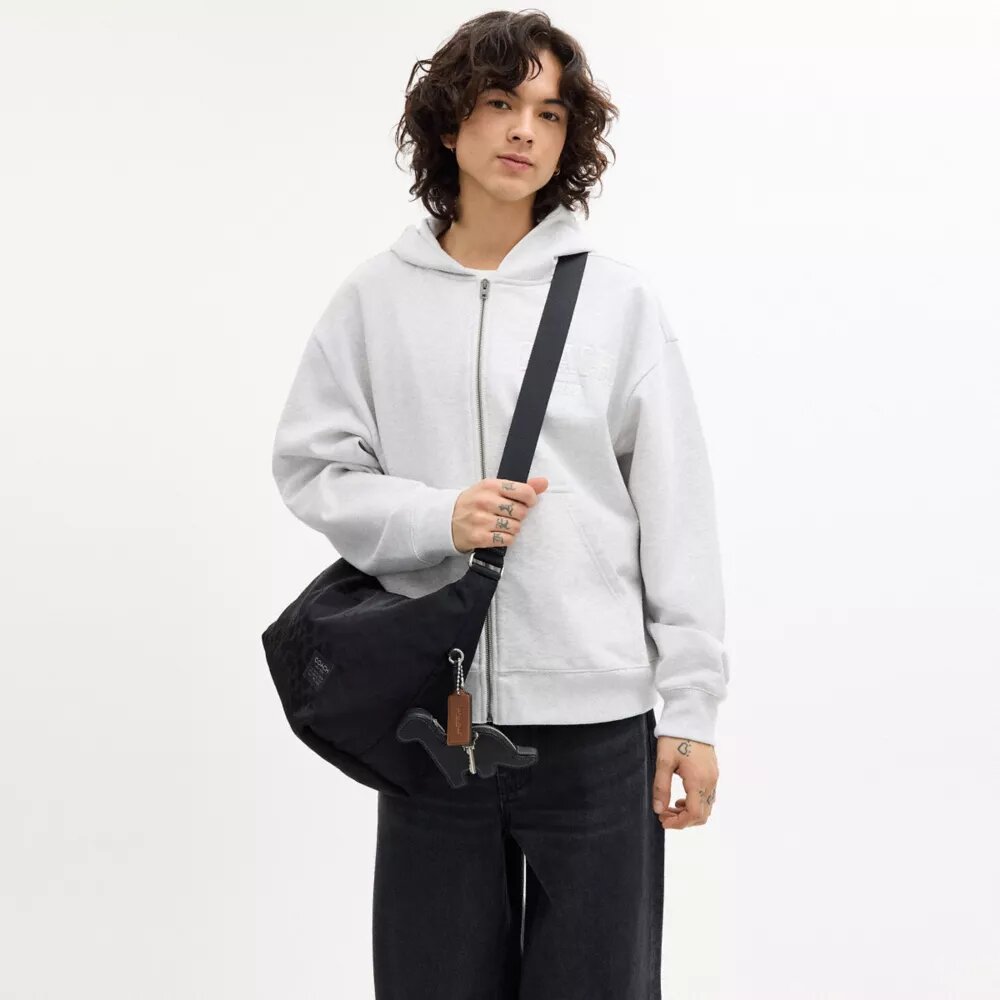 Leo Crossbody van kenmerkend Nylon met Bedels