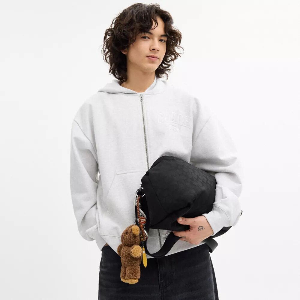 Leo Crossbody van kenmerkend Nylon met Bedels