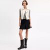 Leren motorgilet