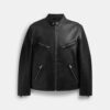 Leren racerjack