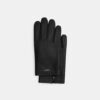 Leren tech-handschoenen voor heren