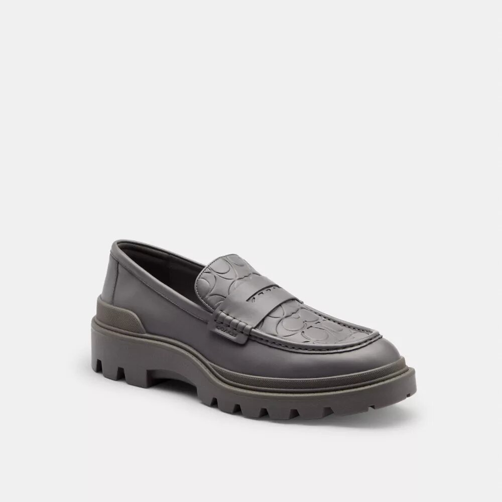 Loafers met kenmerkende print