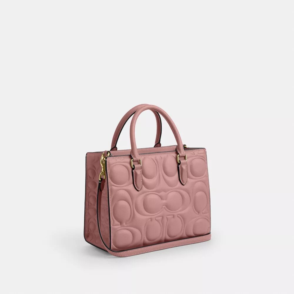 Maggie kleine Tote bag van kenmerkend leer