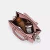 Maggie kleine Tote bag van kenmerkend leer