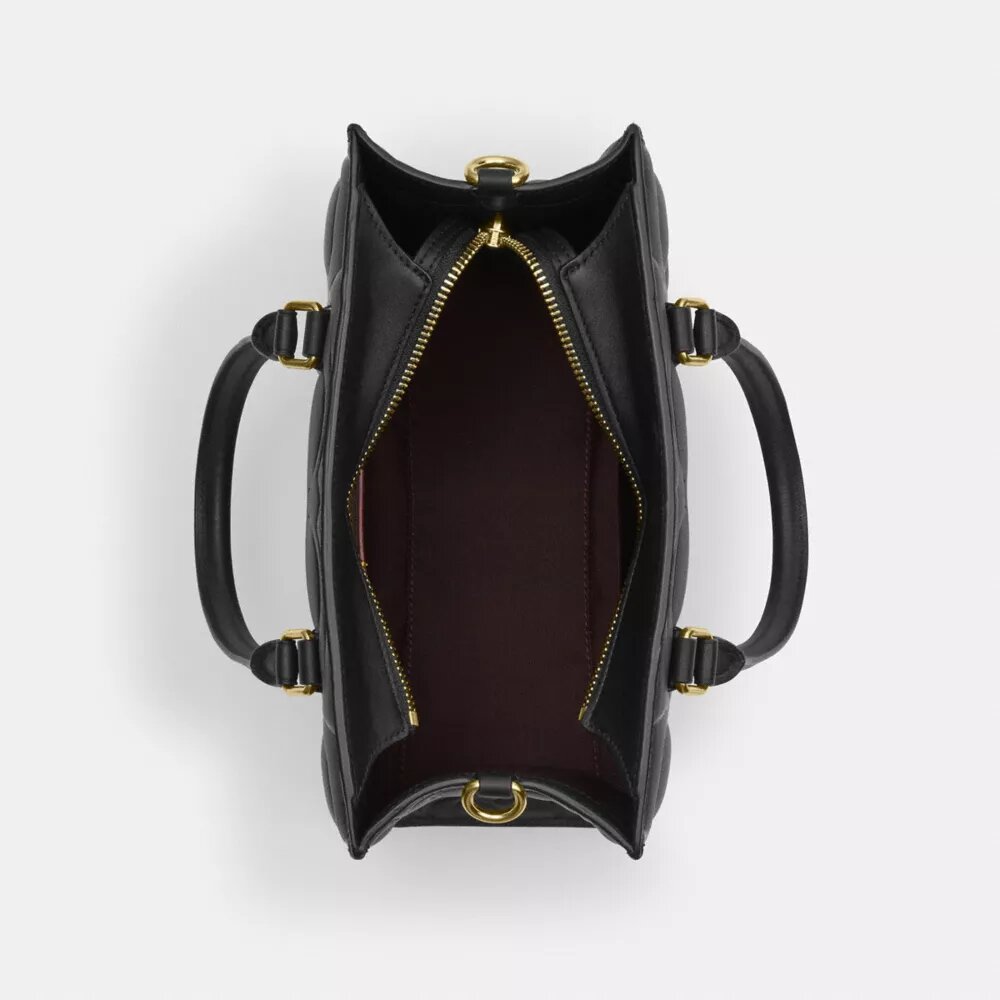 Maggie kleine Tote bag van kenmerkend leer