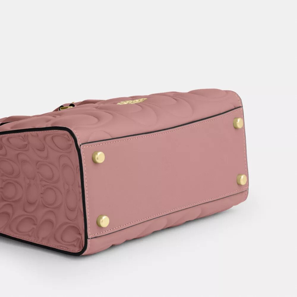 Maggie kleine Tote bag van kenmerkend leer