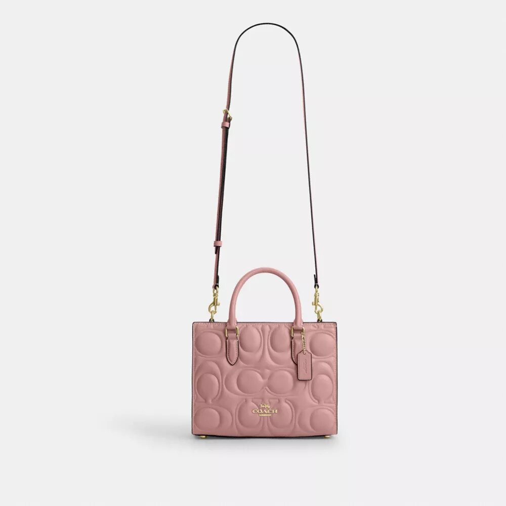 Maggie kleine Tote bag van kenmerkend leer