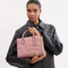 Maggie kleine Tote bag van kenmerkend leer