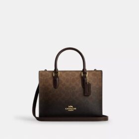 Maggie kleine Tote bag van ombré Signature Canvas