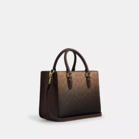 Maggie kleine Tote bag van ombré Signature Canvas