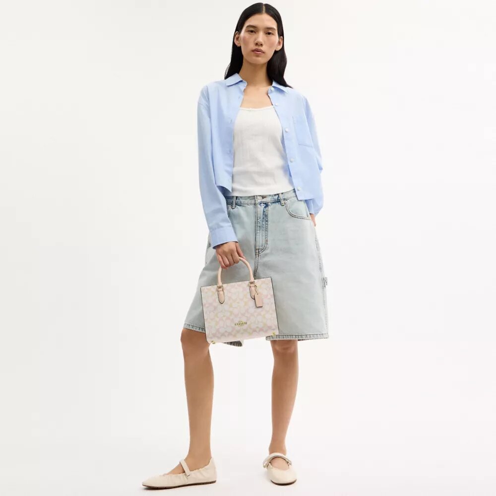 Maggie kleine Tote bag van Signature Canvas